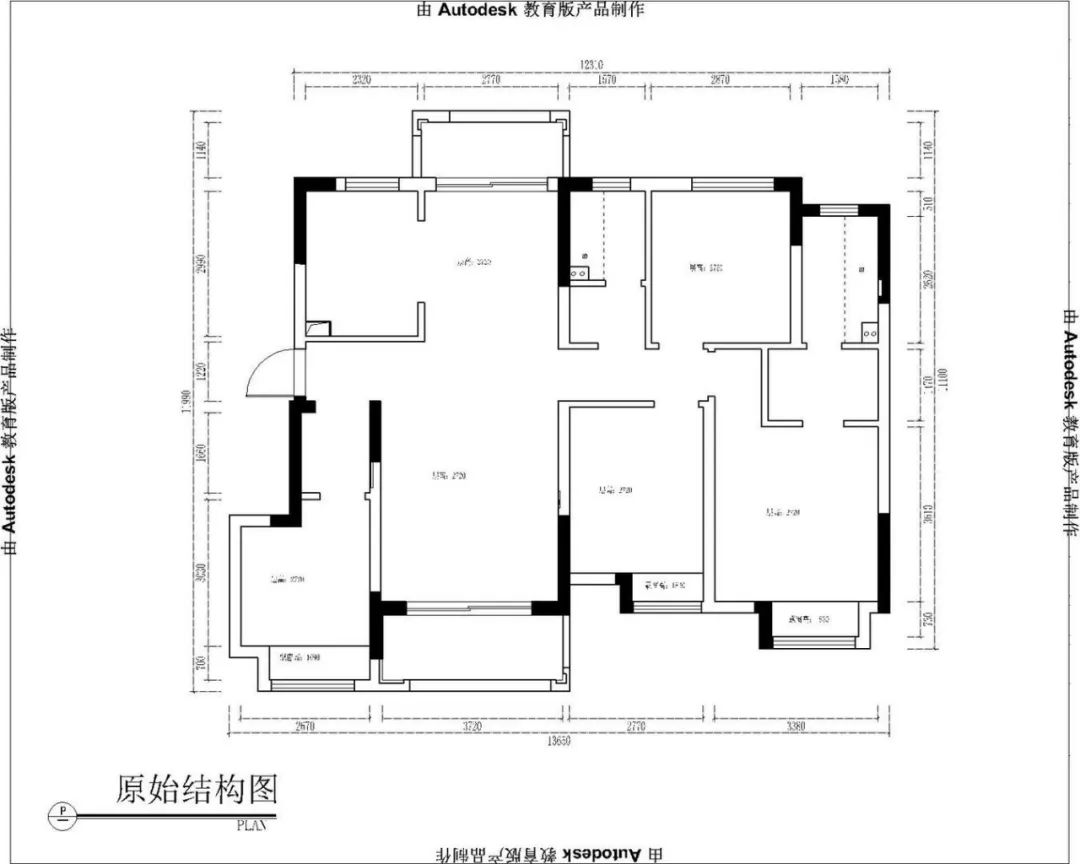 張桐瑋_紅牛設(shè)計(jì)--電建洺悅府130㎡北歐風(fēng)格02戶型分析