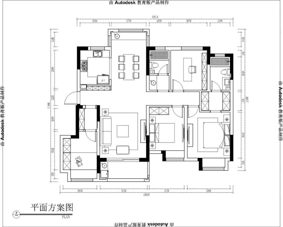 張桐瑋_紅牛設(shè)計(jì)--電建洺悅府130㎡北歐風(fēng)格04調(diào)整建議