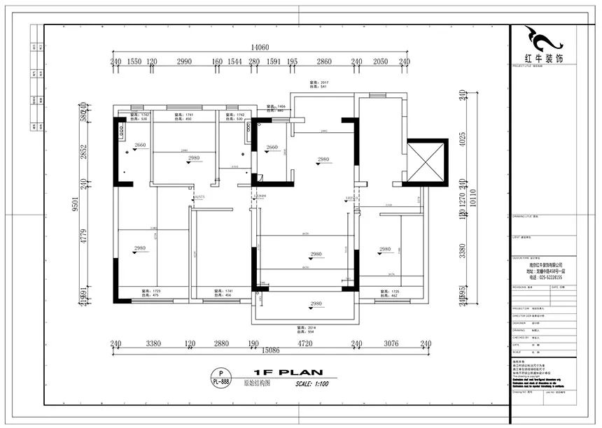 140㎡四房改三房，改善型住宅就要這樣設(shè)計(jì)?。ú坛申籣泊云間140㎡現(xiàn)代輕奢風(fēng)格_4室2廳2衛(wèi)_新房裝修_半包￥106935）02