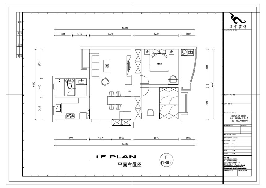 劉萍萍_楓丹白露10-101-87㎡-北歐風(fēng)格_2室2廳1衛(wèi)（老房裝修）_定制家￥127380_全包12