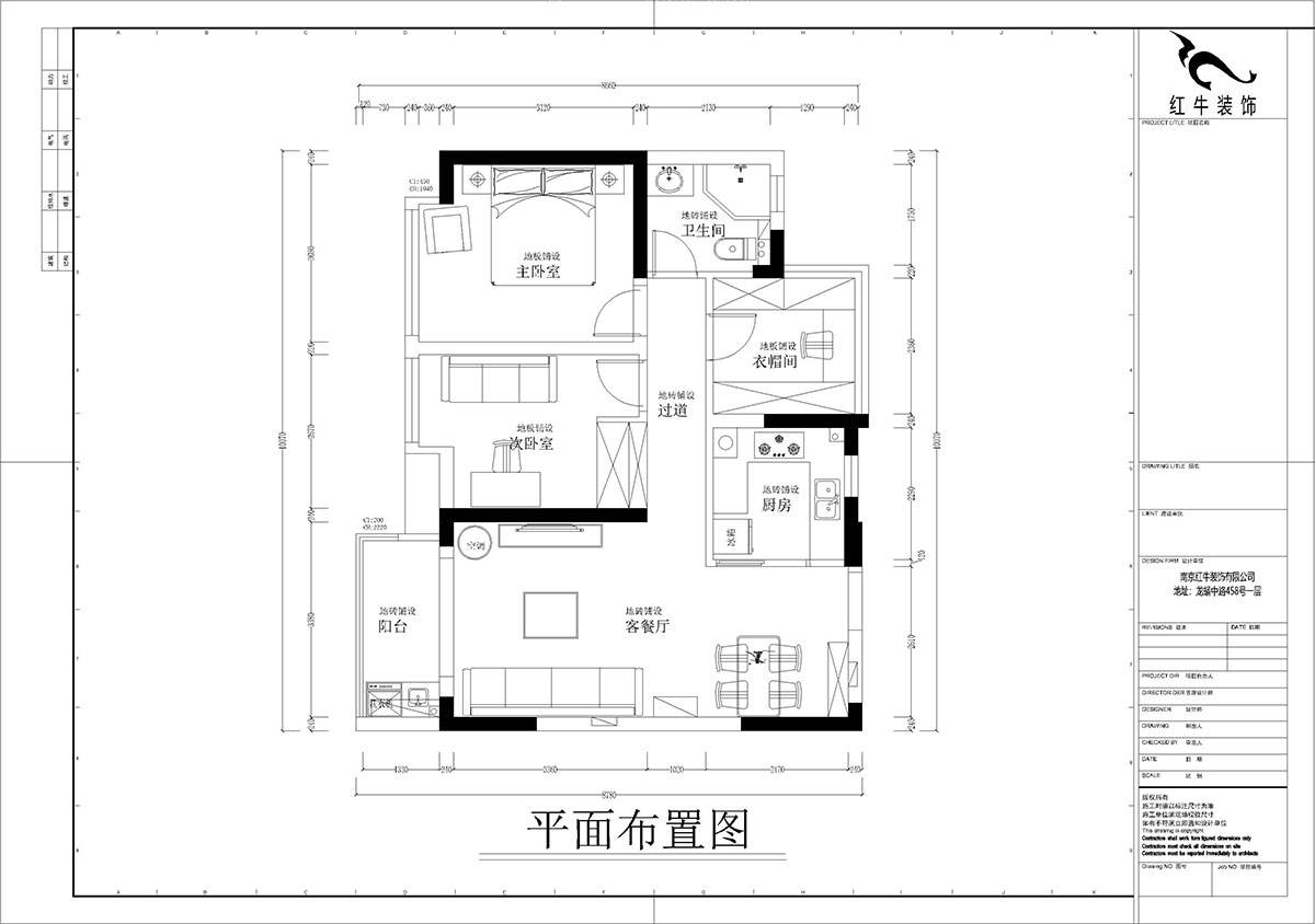 孟憲濤｜華潤(rùn)幸福里10-2203-88㎡-簡(jiǎn)約風(fēng)格｜3室1廳1衛(wèi)｜新房裝修｜定制家￥118229｜全包12萬(wàn)｜00_02平面布置圖