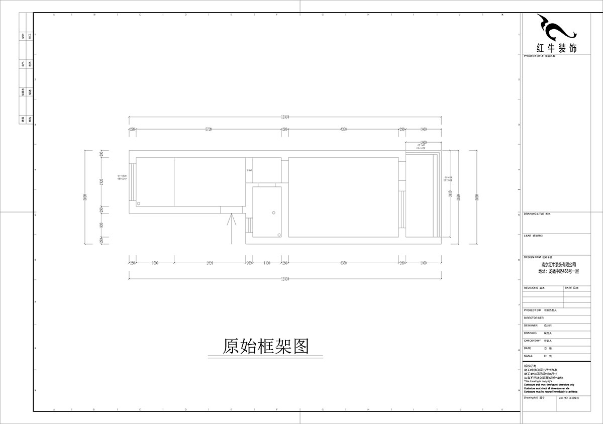 孟憲濤｜殷高巷55-301-50㎡-現(xiàn)代簡(jiǎn)約風(fēng)格｜1室1廳1衛(wèi)｜老房裝修｜定制家｜全包8萬(wàn)｜00_01原始框架圖