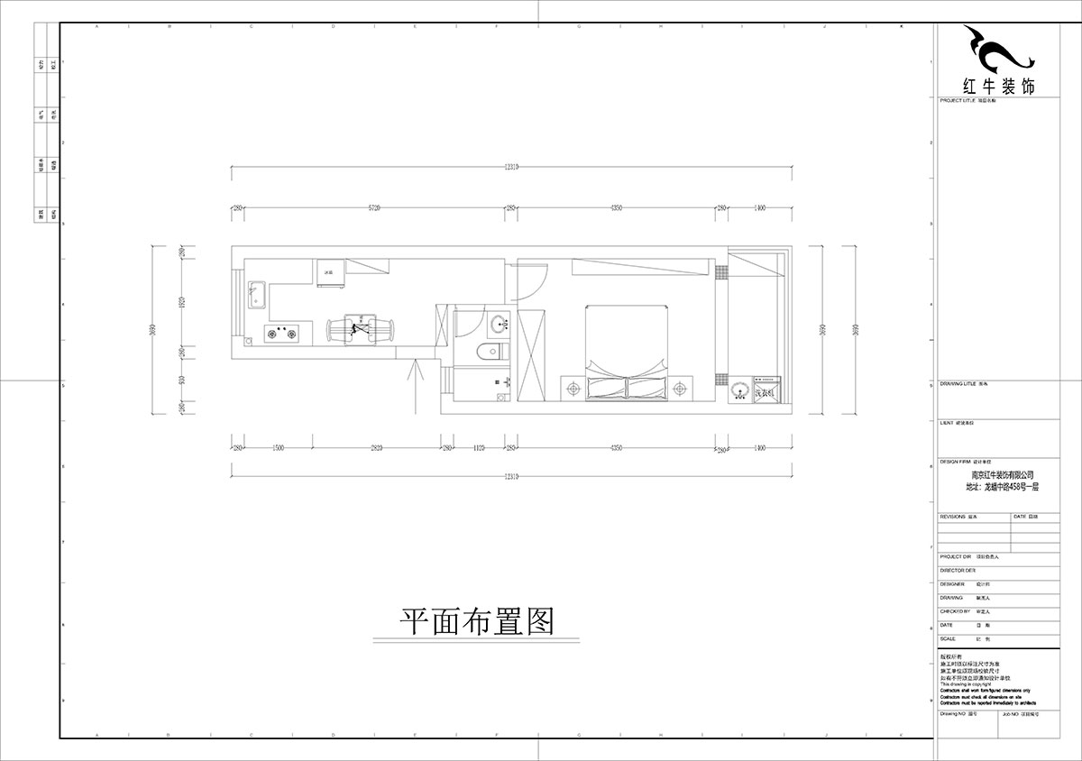 孟憲濤｜殷高巷55-301-50㎡-現(xiàn)代簡(jiǎn)約風(fēng)格｜1室1廳1衛(wèi)｜老房裝修｜定制家｜全包8萬(wàn)｜00_02平面布置圖